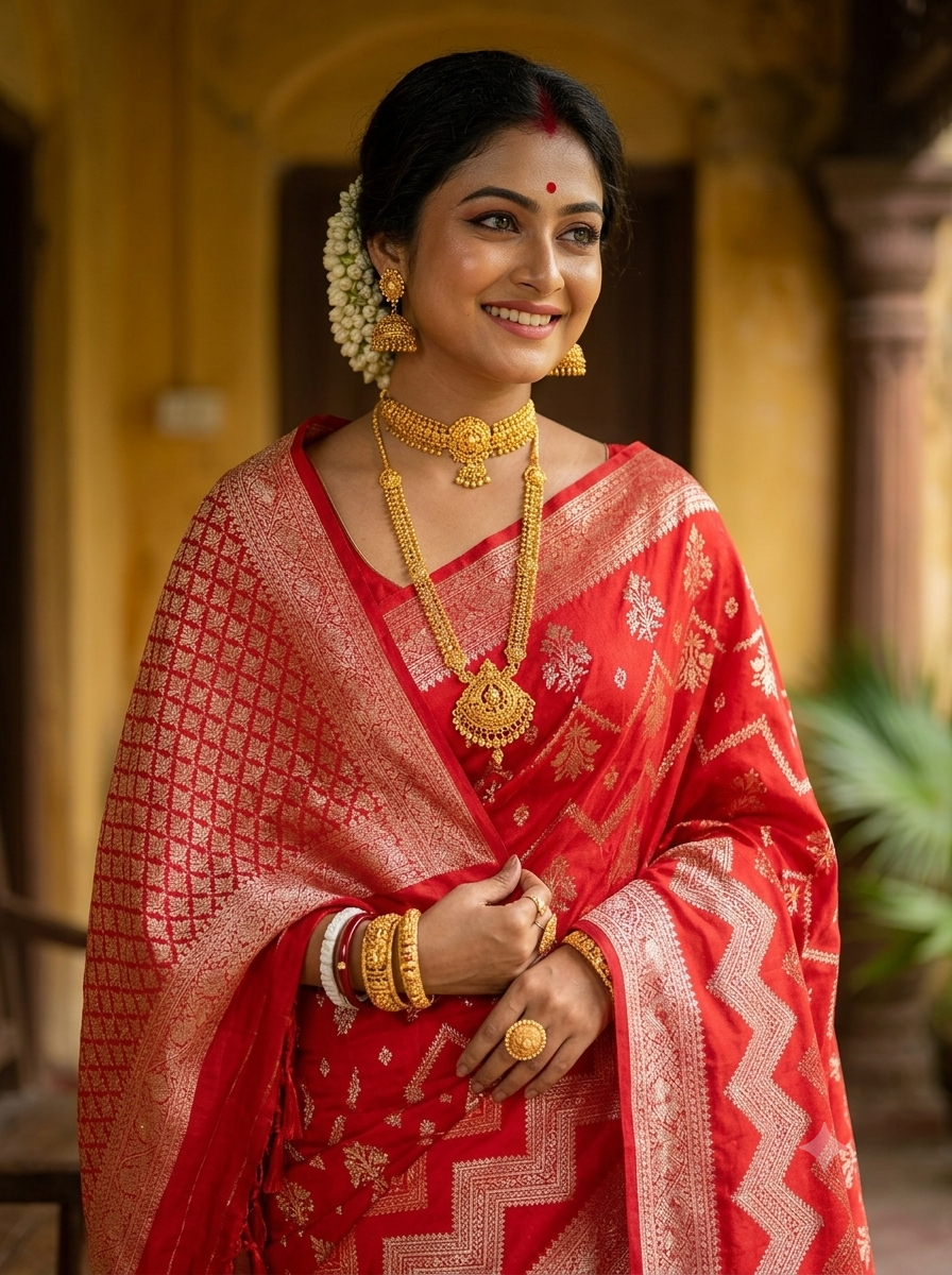 Zari Woven Traditional Silk Saree